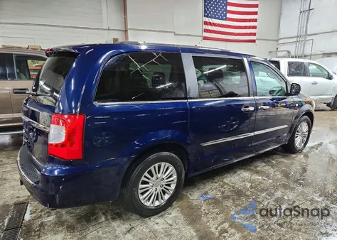2014 Chrysler Town & Country Touring L z USA, uszkodzony, nr VIN 2C4RC1CG5ER285787